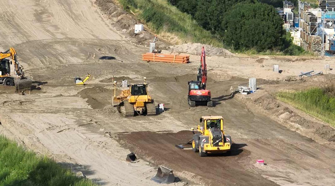 OMBOUW AANSLUITING A16